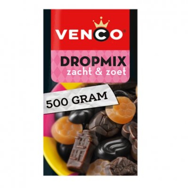 Venco Dropmix Zacht&Zoet / Dutch Licorice Assorted Soft&Sweet