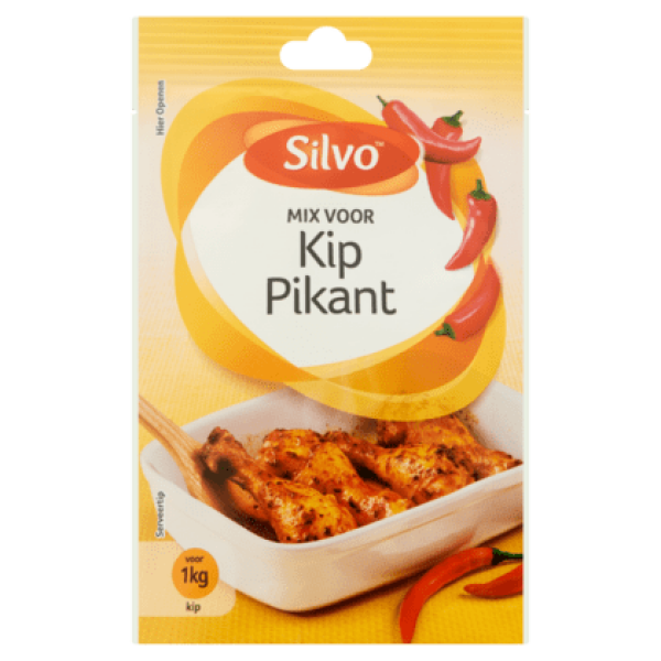 Silvo Mix voor Pikante Kip / Spicemix for Spicy Chicken