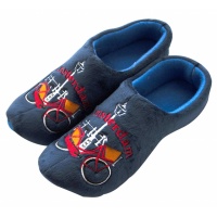 Klomp Pantoffels Fiets Blauw / Clog Slippers Bicycle Blue