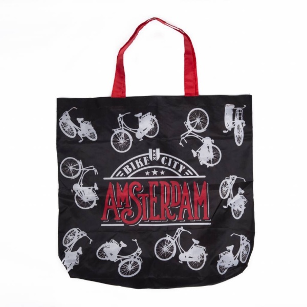 Tas uitvouwbaar/ Folding Bag Amsterdam bike city