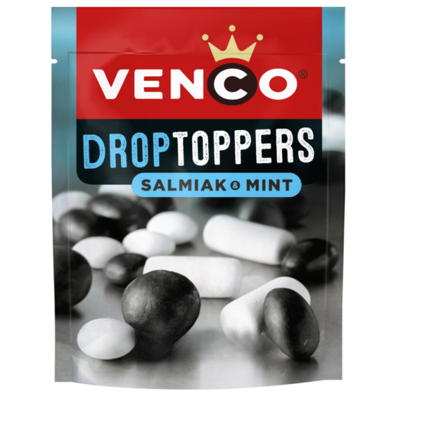 Venco Droptoppers Salmiak & Mint
