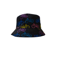 Bucket Hat Gekleurde fiets / Multi-coloured bicycles