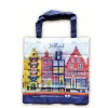 Tas uitvouwbaar gekleurde gevels / Folding Bag  coloured Dutch houses