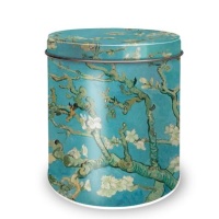 Bewaarblikje van Gogh Amandelbloesem (leeg) / Storage tin van Gogh Almond Blossom (empty )