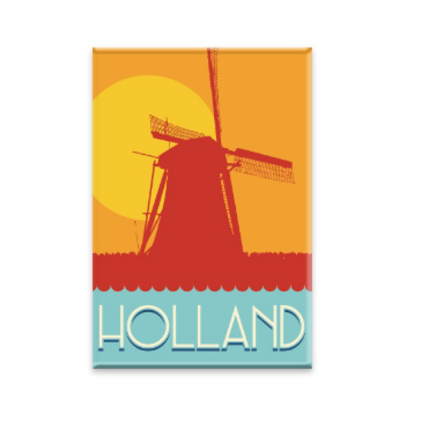 Magneet Metaal Holland Molen / Magnet Metal Holland Windmill