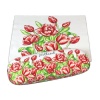 Brillenkoker tulpen rood + doekje / Glasses Case tulips red + cloth