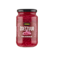 Jumbo Zoetzuur Rode Uienringen / Sweet and Sour Pickled Red Onion Rings