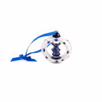 Delfts blauwe kersthanger Molen / Delft Blue Christmas ornament Windmill