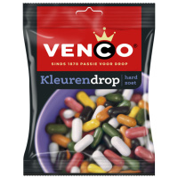 Venco Kleuren Drop (Groot) / Coloured Licorice Torpedos (Large)