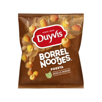 Duyvis Borrelnootjes Poesta/ Crunchy Coated Peanuts (Poesta Flavour)
