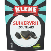 Klene Dropmix Zoute Suikervrij / Salty Licorice Mix Sugarfree