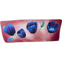 Sjaal Tulpen Roze/Blauw Scarf Tulips Pink/Blue
