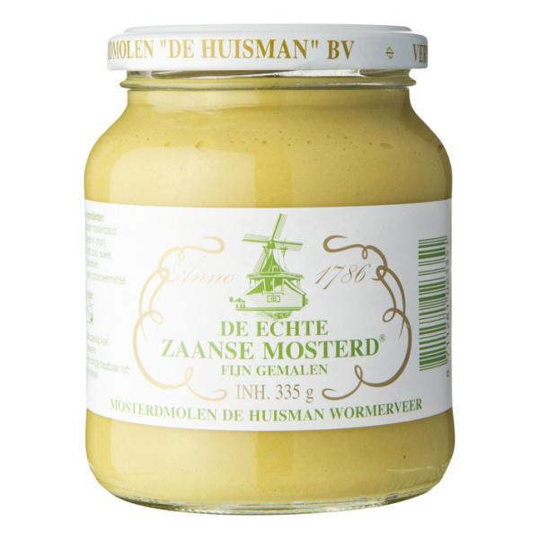 Huisman  Zaanse Mosterd Fijngemalen / Dutch Mustard Smooth