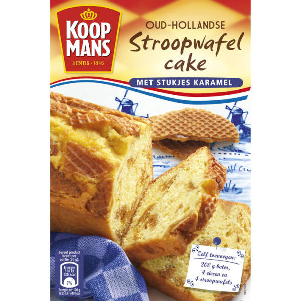 Koopmans Stroopwafelcake mix / Mix For Syrup Wafer Cake