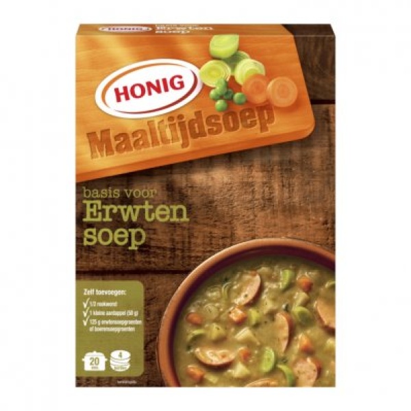 Honig  Maaltijdsoep Erwtensoep / Pea Soup