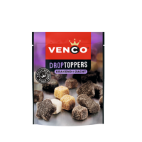 Venco Droptoppers Krakend & Zacht / Assorted Dutch Licorice Crunchy & Soft