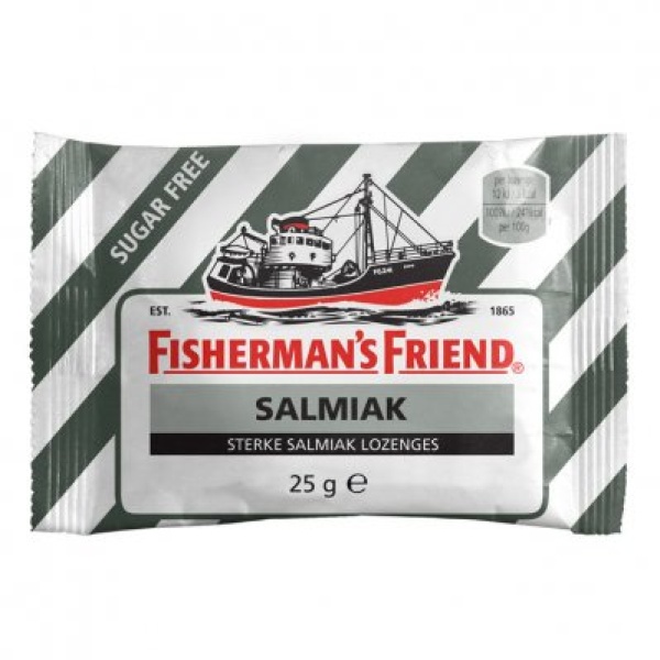 Fisherman's Friend Salmiak Pastilles (Suikervrij) / Salmiak Lozenges (Sugarfree)