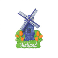 Magneet Molen Holland / Fridge Magnet Windmill Holland