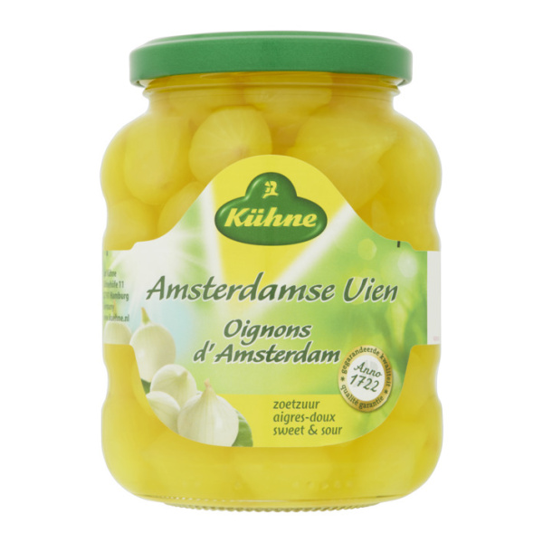 Kuhne Amsterdamse Uien/ Amsterdam Onions Sweet & Sour