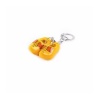 Sleutelhanger klompen geel / Dutch clogs yellow key ring