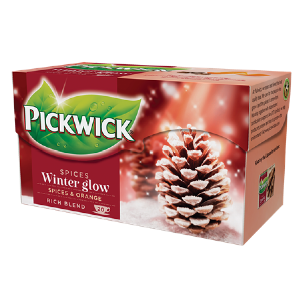 Pickwick Winterglow thee/ winter glow tea with spices and orange